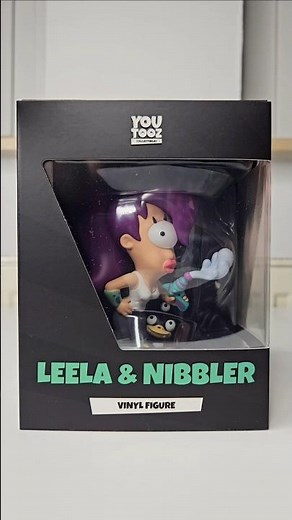 Youtooz Unboxing Leela (with Nibbler) 🥰 #youtooz #unboxing #leela #futurama #shorts