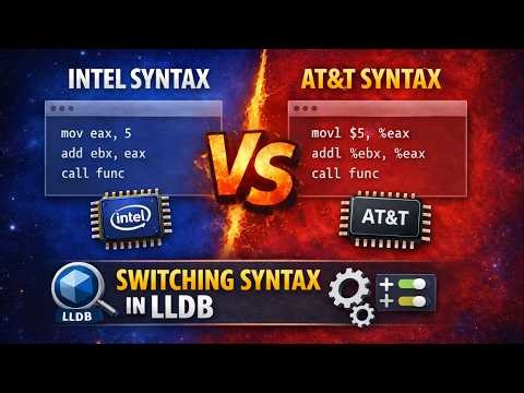 The First Thing You Should Change in LLDB (C++ Intel Syntax)