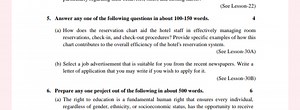 (See Lesson-22)Answer any one of the following questions in ab... | Filo