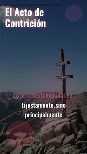 Oración del Día: El Acto de Contrición 🙏