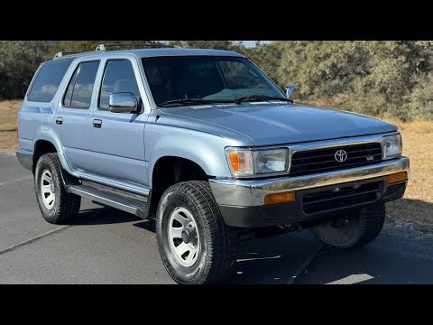 1994 Toyota 4Runner 4x4 - V6 - 5 Speed Manual - Idle Walk Around