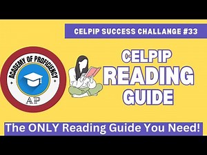 Complete CELPIP Reading Guide | Master Every Question Type | CELPIP Success Challenge #33