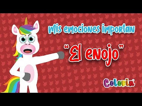🌈 El color de las emociones de los niños ➡️ EL ENOJO 👿