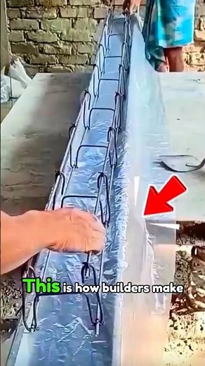 Mind-Blowing DIY Concrete Beams – Build Like a Pro! #shorts