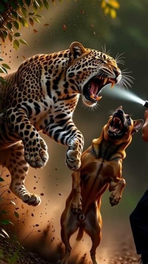 Belgian Malinois Police Dog Saves Owner from Leopard Attack #save #dog #policedogs