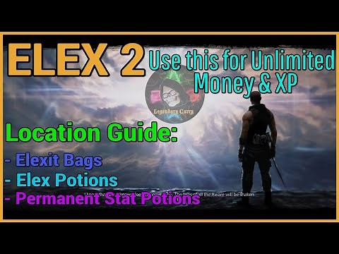 ELEX 2 - Full item walk-though to make Unlimited Money & XP