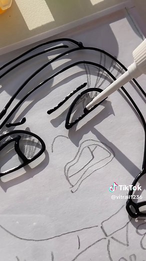 Disgust 🌸 Hi, I would be very pleased if you write what I should draw next☺️ #us #stainedglass #painting #drawingtutorial #InsideOut