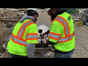 Hydrostatic Test 12" Steam Line - NYC