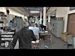 GTA 5 Document forgery set up