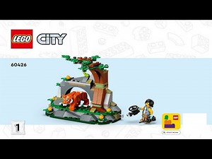 LEGO instructions - City - Jungle Exploration - 60426 - Jungle Explorer Off-Road Truck (Book 1)