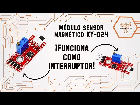 Modulo sensor magnético KY 024 con Arduino