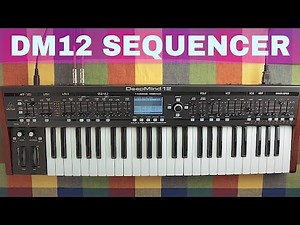 BEHRINGER DEEPMIND 12 SEQUENCER TUTORIAL