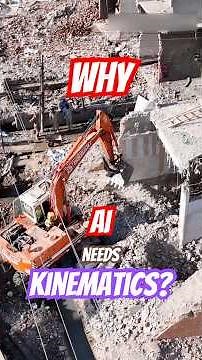 Why AI needs Kinematics to transform Heavy Machinery into Robot? #Kinematics #AI #future