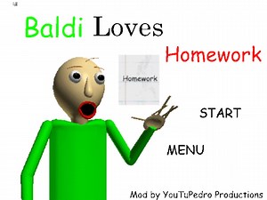 [Baldi's Basics Mod] 巴迪老师喜爱家庭作业