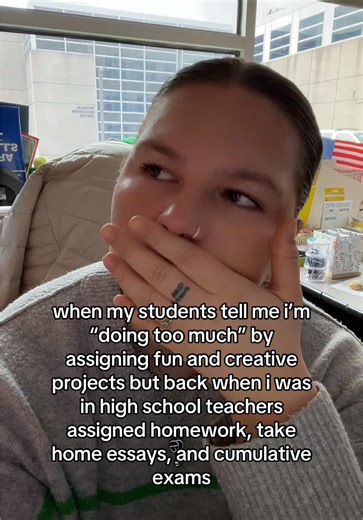 they always end up loving them tho #teachertok #teachertiktok #teachersoftiktok #teacher #highschoolteacher #englishteacher #englishclass #projectbasedlearning #pbl #teaching