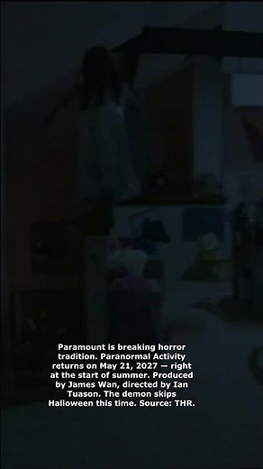 Paranormal Activity 8 Sets Summer 2027 Release — ScreenNext News — Jan 20, 2026