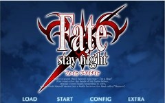 Fate stay night 游戏CG集