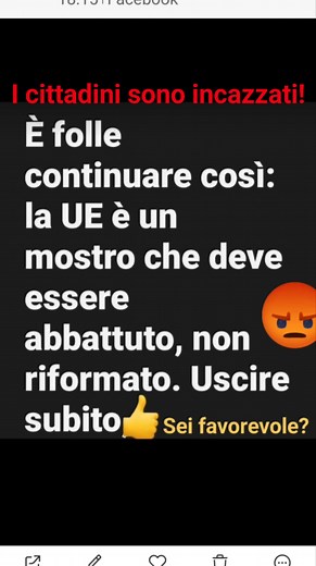 107K views · 10K reactions | La gente non sopporta più questa @ antidemocratica UE, Ursula e be suoi compagni, non sono ciò che ci è stato promesso @fanpiùattivi | C.R.A Agricoltori traditi | Facebook