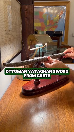 Here is a very nice antique silver sword and its sheath available for sale! Message us to inquire or call 212-989-8814. 📍Olde Good Things, 333 West 52nd Street, New York, NY 10019 Dimensions: Sword: 21.5 in. L x 2 in. H x 1.5 in. D, sword on stand: 21.5 in. L x 8 in. H x 5 in. D 🚛 Delivery available! #oldegoodthings #antiqueshop #antiquestore #antiques #antiquesword #sword #silversword #antiqueartifacts #nyc #newyork #newyorkcity #crete #swords | Olde Good Things