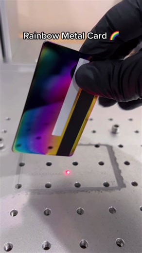 Custom Metal Card Engraving for Clients