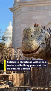 The U.S. Botanic Garden's annual model train holiday display is back — with a prehistoric twist. Get an inside peek with "Matt About Town." Find more episodes of "Matt About Town" with Matt Kaufax TV on WTOP: https://wtop.com/matt-about-town/2025/12/matt-about-town-us-botanic-garden-christmas-trains-dino-mite-dinosaurs/ (🎥: WTOP/Matt Kaufax) | WTOP News