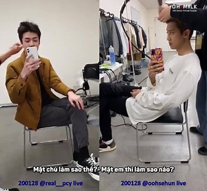 165K views · 10K reactions | [VIETSUB] 200128 200129 SEHUN & CHANYEOL...