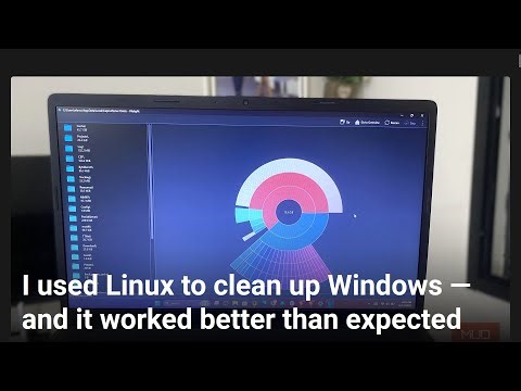 I used Linux to clean up Windows — and it worked better than expected