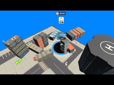 Hole.io Gameplay🔥Become The Biggest Black Hole 😱 Eat Everything #shorts#Holeio #BlackHoleGame#Gaming