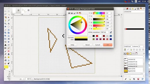 How to set up GIMP for pixel art