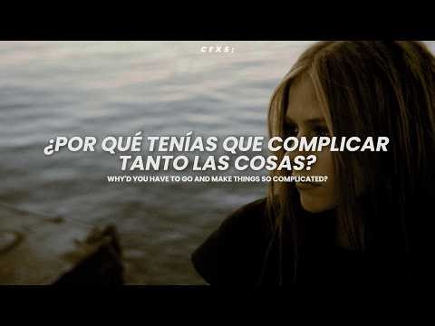 Avril Lavigne - Complicated (Letra/Lyrics)