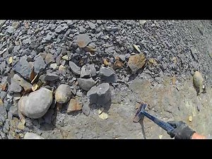 Fossil Hunting Ep 21, part 1, Staithes 05 08 18
