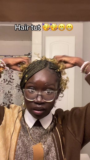 Easy 2-in-1 Braid Hair Tutorial