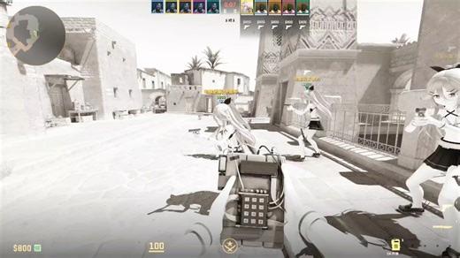 （CS2）自定义人物模型 可以看腿的山风