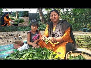 झारखंड का फेमस चेंच साग/आज हम चेंच साग तोड़ रहे हैं और उसकी चटनी बनाएंगे और उसे स्टोर करेंगे
