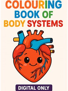 Colouring, Colouring Book, Fun, Body Systems, Relaxing Activity, Therapeutic, People, Kids, Students, Health Care Workers, Body, Learning - Etsy UK