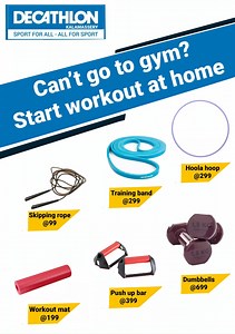 "BACK TO GYM" & "WORKOUT AT HOME" | Decathlon Sports India | Facebook