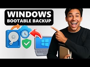How to BACKUP WINDOWS C: DRIVE Free Tools Keep It BOOTABLE