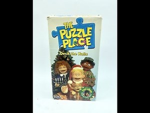 The Puzzle Place: Deck the Halls (1996 VHS)