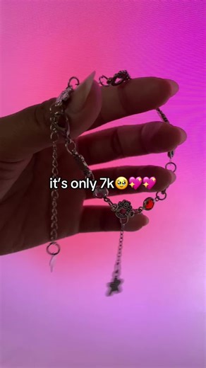 Stylish Gelang Titanium Bracelet with Charms