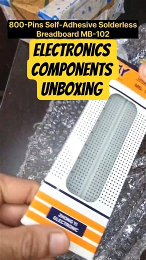 Electronic components unboxing #shorts #electronics #servomotor #electroniccomponents