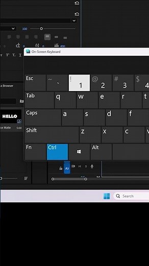 Premiere Pro Shortcut Key for Fullscreen Preview