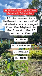 45K views · 142 reactions | Mathinika ka LPT! Math Gen.Ed! #LETMARCH2025 #trendingreelsvideo #generaleducation #motivationalquotes | ClassTech | Facebook