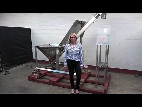 Hapman Screw Conveyor and Product Hopper Demonstration