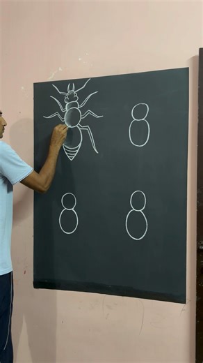 27K views · 632 reactions | Draw insect from number 8 || 聯練|| #insects #draw #numberart #fbviral #artistnareshkumar | Artist Naresh kumar | Facebook