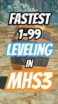 Fast EXP in MHS3 - Barrel Felynes, Invasive Monsters, and Quick Battles #mhs3 #monsterhunterstories3