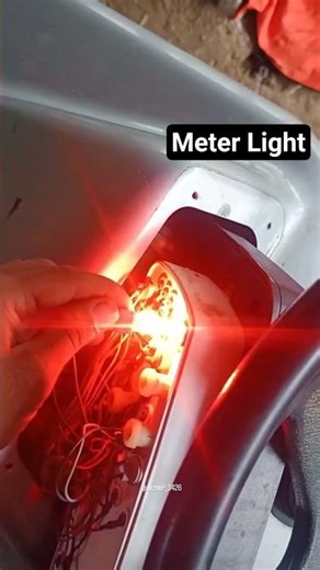 Eicher 333 Meter Light Change 💡 #eichertractor #eicher333 #shortvideo #shortsfeed #farming