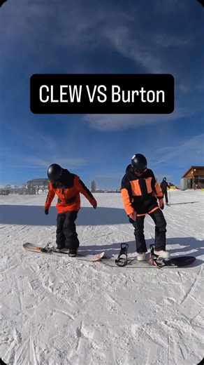 Johnathan Buckhouse on Instagram: "@clew_snowboarding Bindings VS Burton Step ons . . #snowboarding #ski #skiing #snowboard #snow"