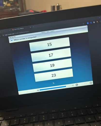 Which number is composite? 15 17 19 23... | Filo