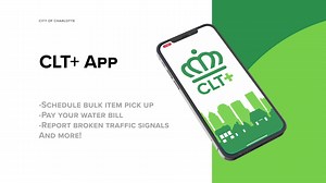 Connect to city resources fast with the CLT+ App. Report street...