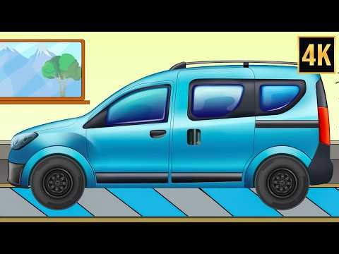 Dokker Van + More Vehicle Cartoon Videos for Kids